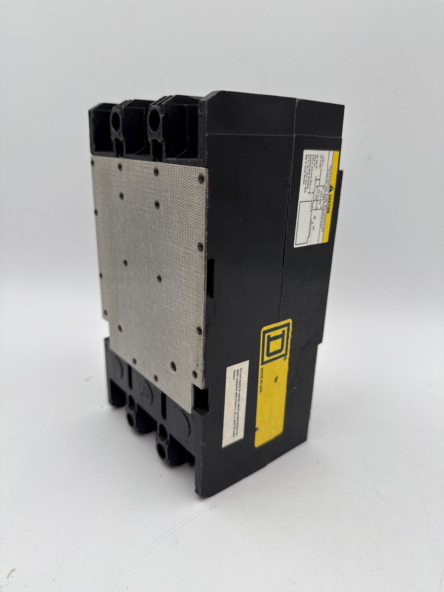 Square D KHL36125 Circuit Breaker 125A 3P 600V KAL 125 Amp 3 Pole Bolt On Used