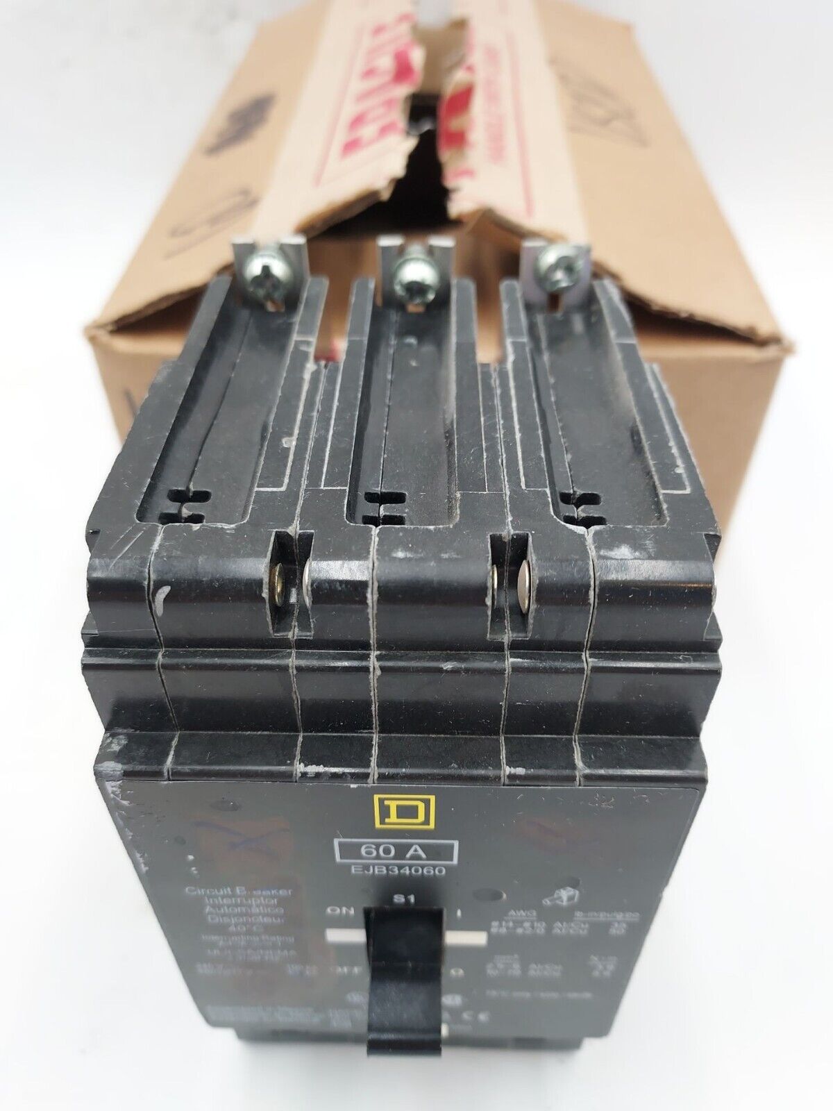 Square D EJB34060 Used