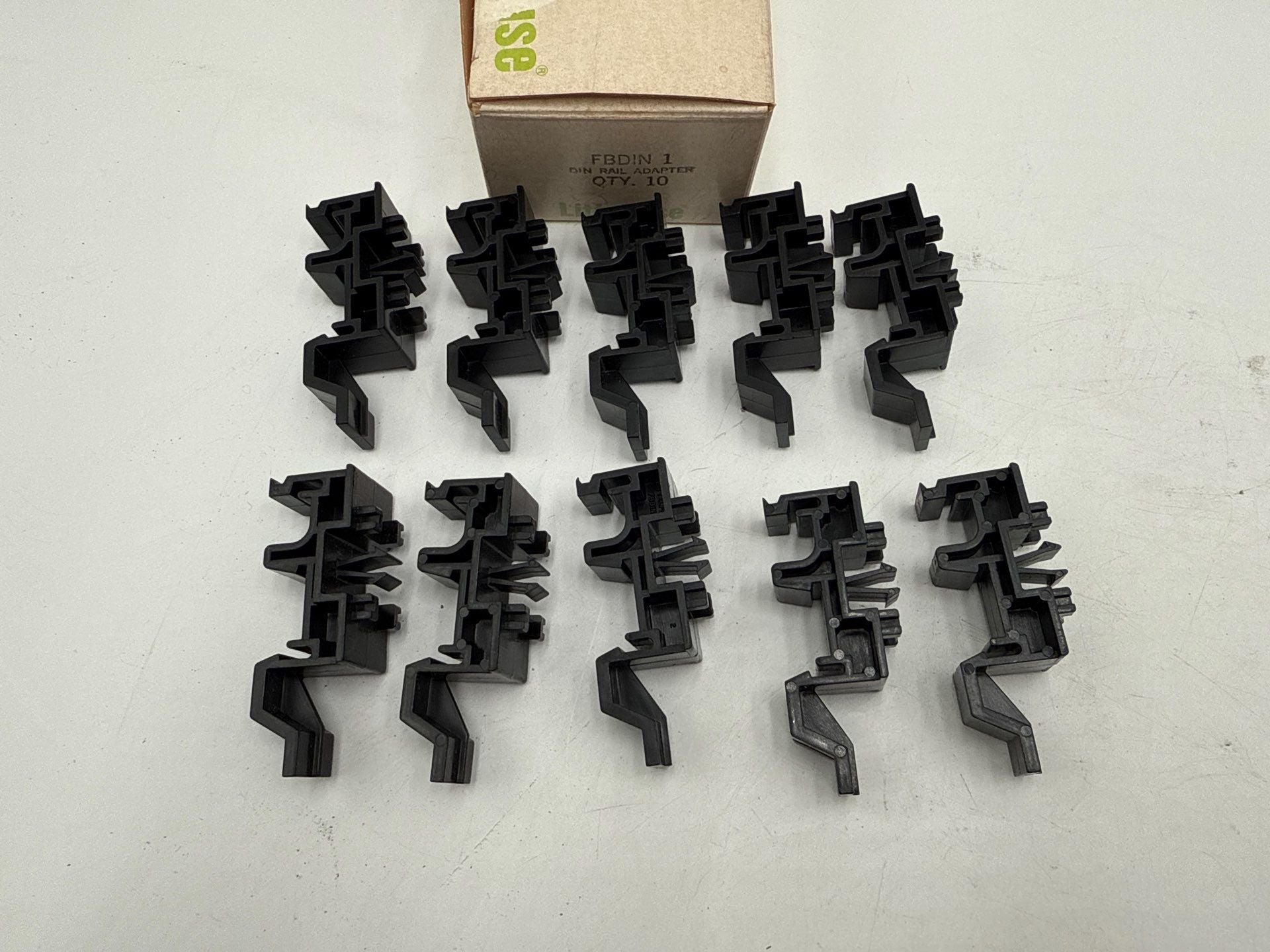 Littelfuse FBDIN1 Din Rail Adapter For 30A Midget Fuse Class CC and G Block New