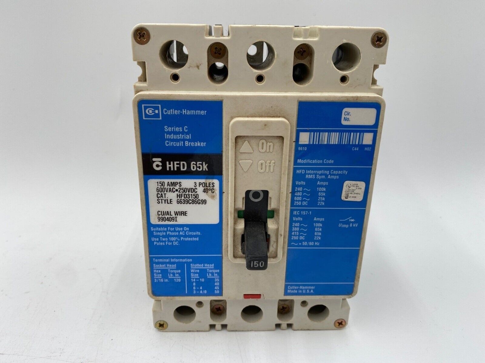 Eaton HFD3150 Used