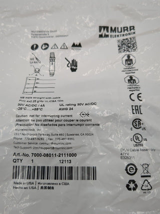MURR ELEKTRONIK 7000-08011-2111000 New