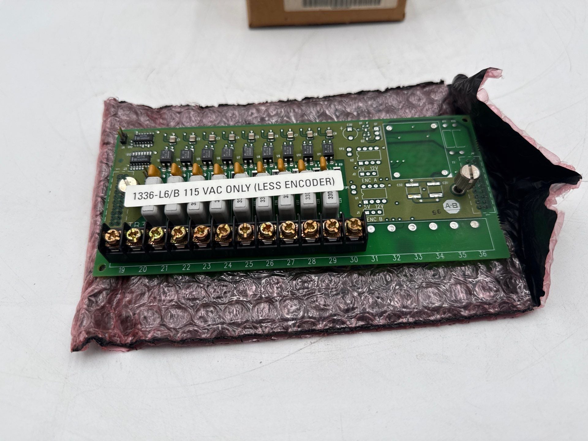 Allen-Bradley 1336-L6 VFD Drive Control Interface Board 1336 Series B PCB 115VAC New