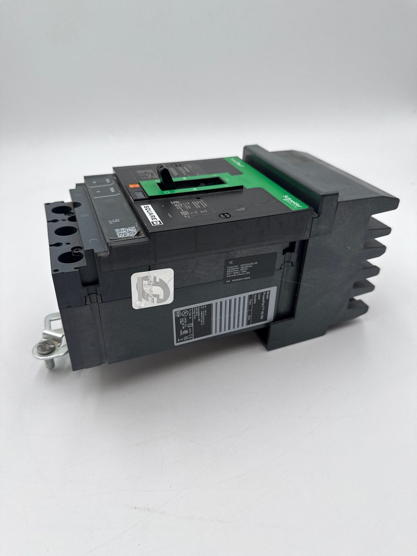 Square D HDA36020 I-Line Circuit Breake 20A 3P 600V HDA PowerPact 20 Amp Used