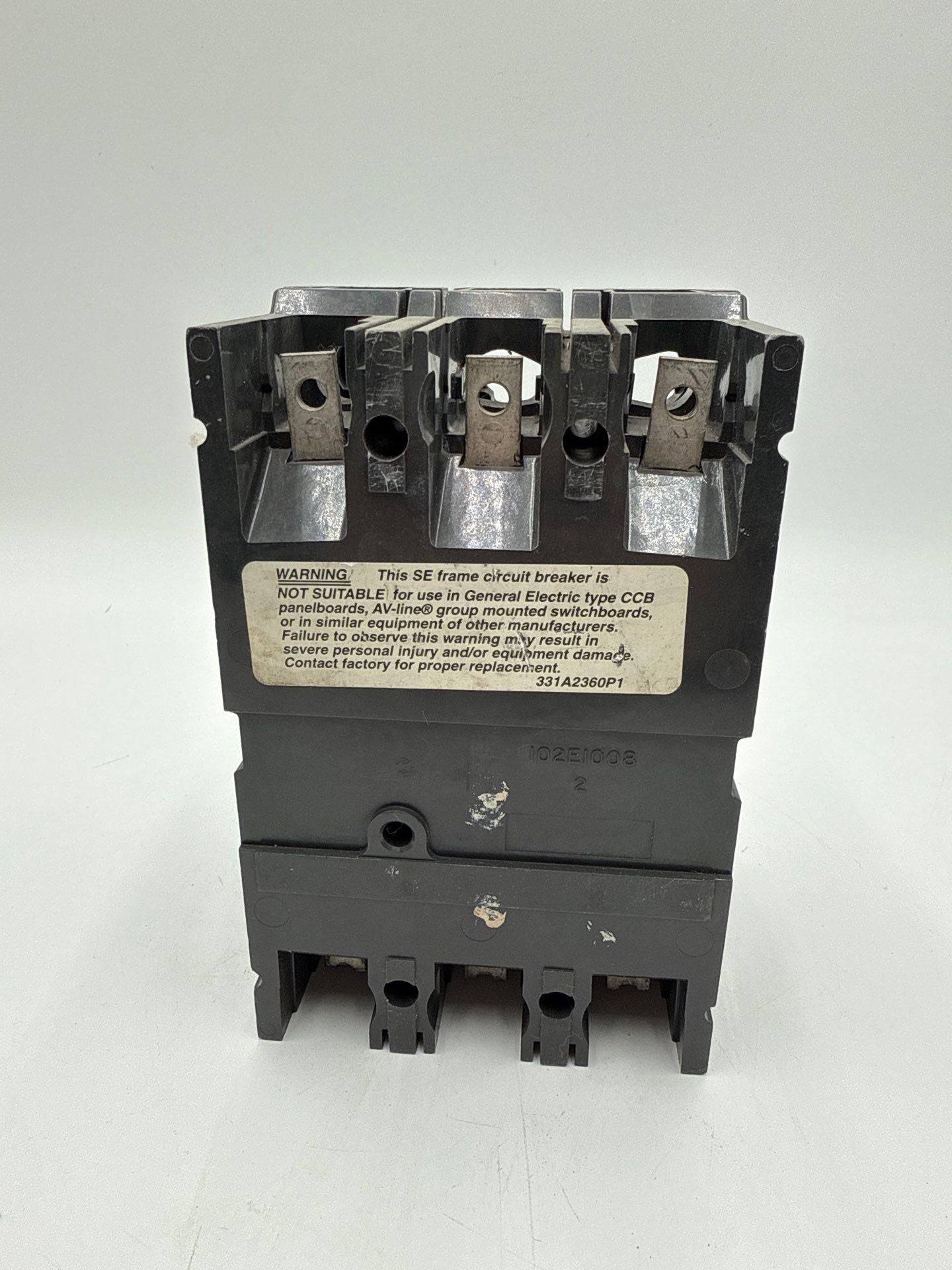 GE SEDA36AT0030 Circuit Breaker 30A 3P 600V Frame 30 Amp 3 Pole NO PLUG Used