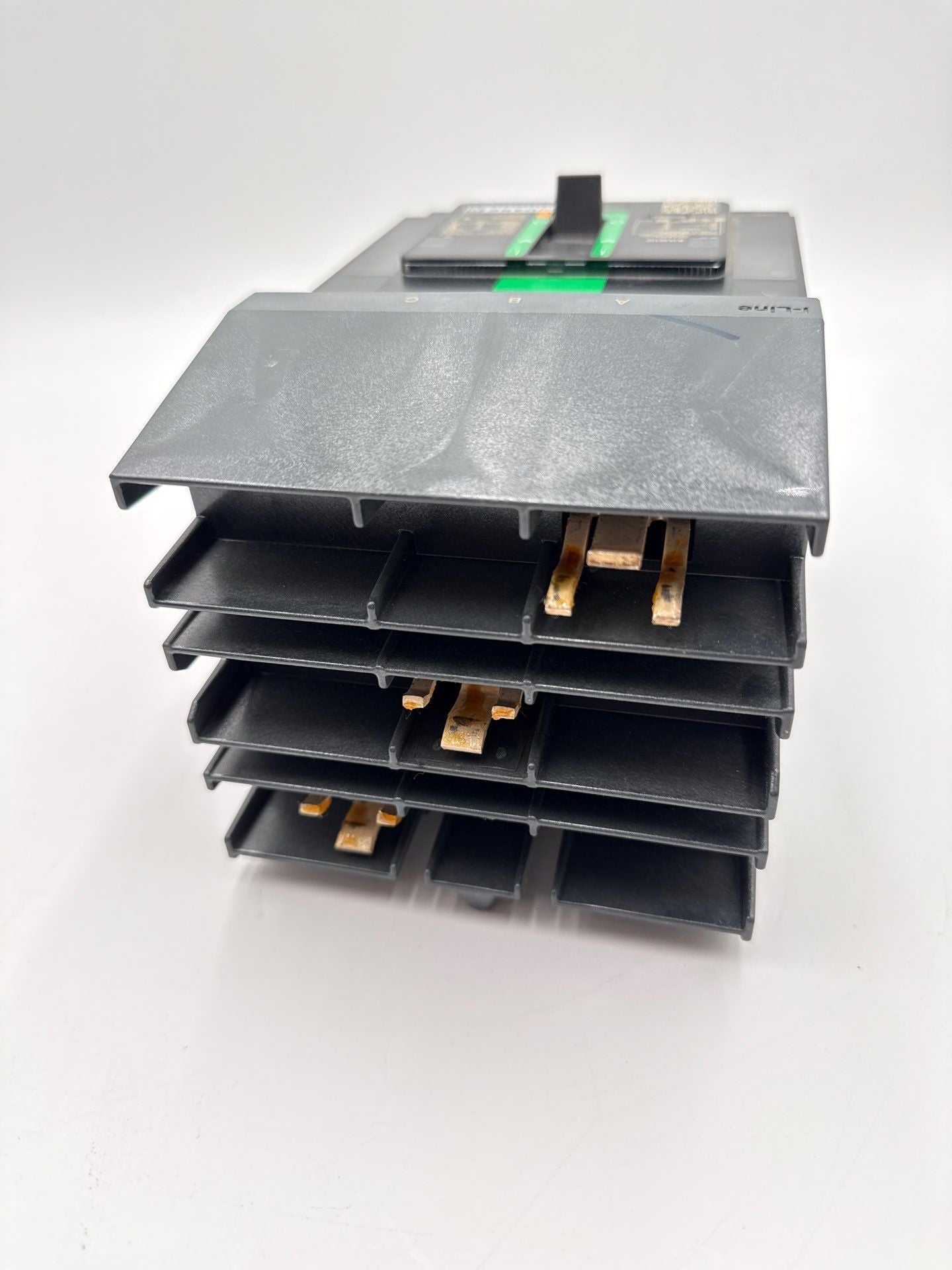 Square D BJA36100 I-Line Circuit Breaker 100A 3P 600V 3PH 100 Amp 3 Pole Used