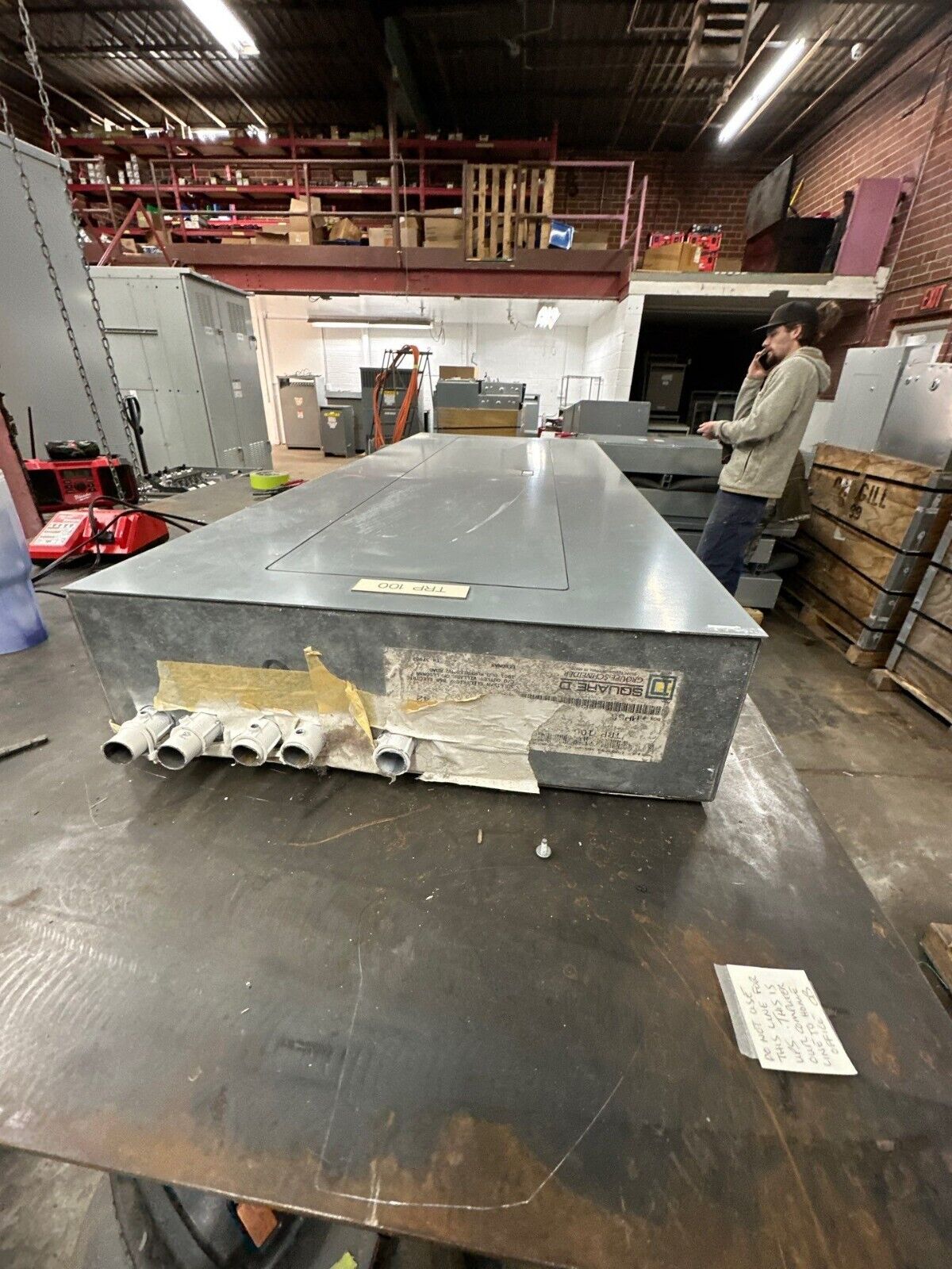 Square D NQOD442M225 Panelboard 225A 208/120V 3PH 4W MCB Panel 42Cir Indoor Encl P350 Used