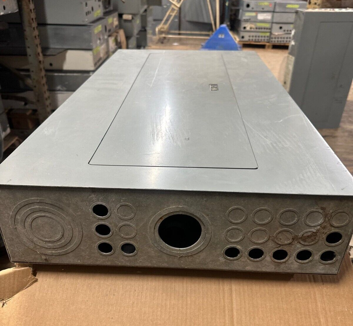 Square D NQOD442L225 Panelboard 225A 208Y/120V 3PH 4W Main Lug Panel MLO 42 Cir P285 Used