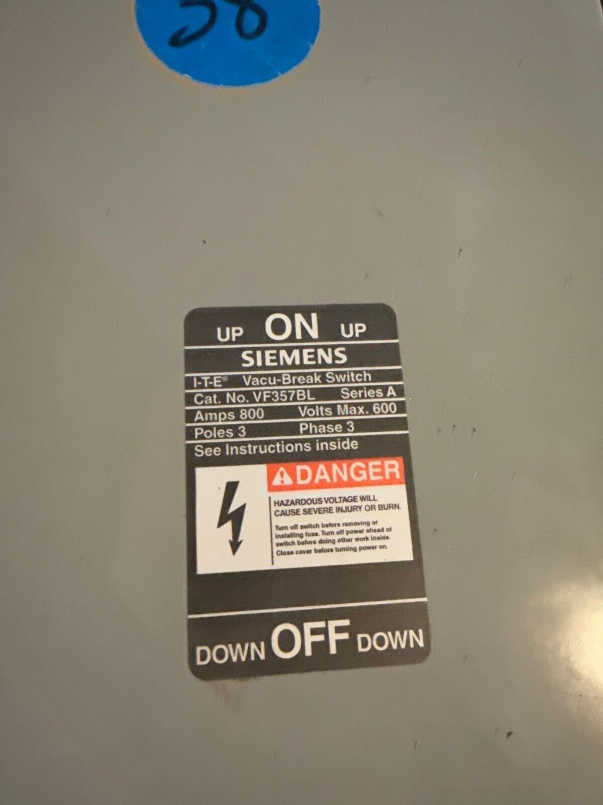 Siemens VF357BL Used