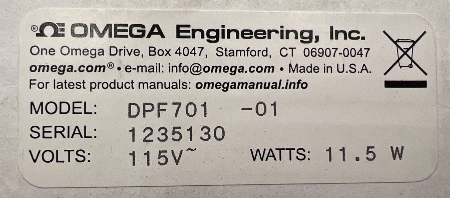 Omega DPF701-01 New