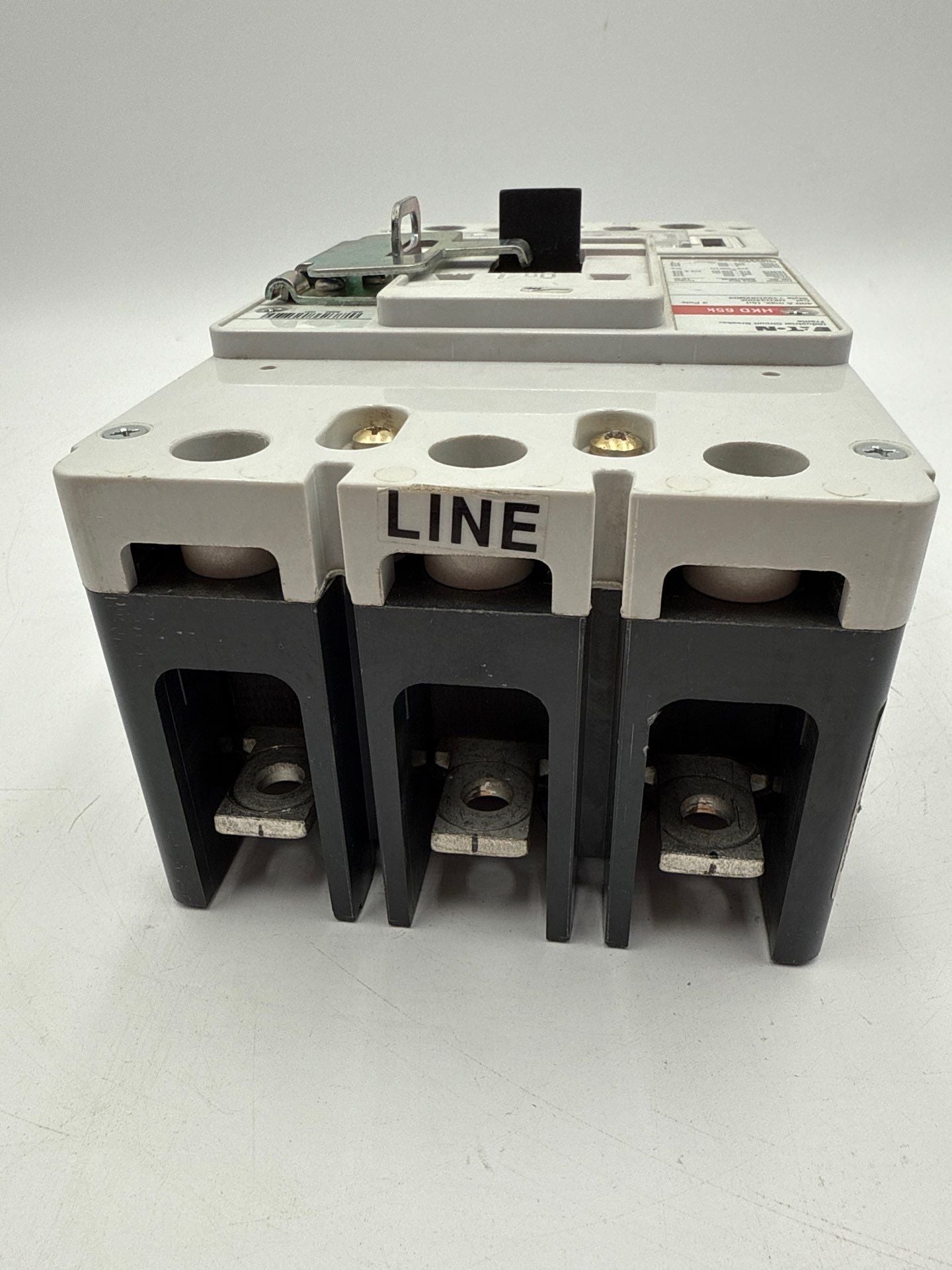 Eaton HKD3125 Circuit Breaker 125A 3P 600V Trip KES3125LSI HKD 65k 125 Amp Used