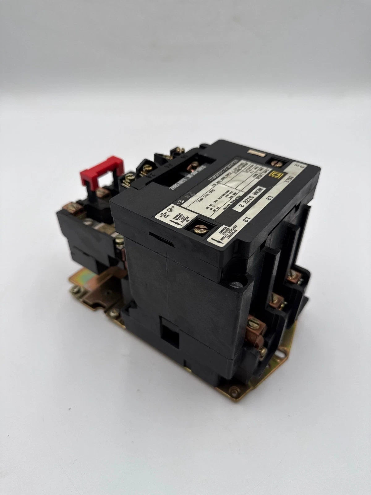 Square D 8536SD01 NEMA Size 2 Starter Coil 110/120V 3P 600V 25HP 31063-409-38 Used