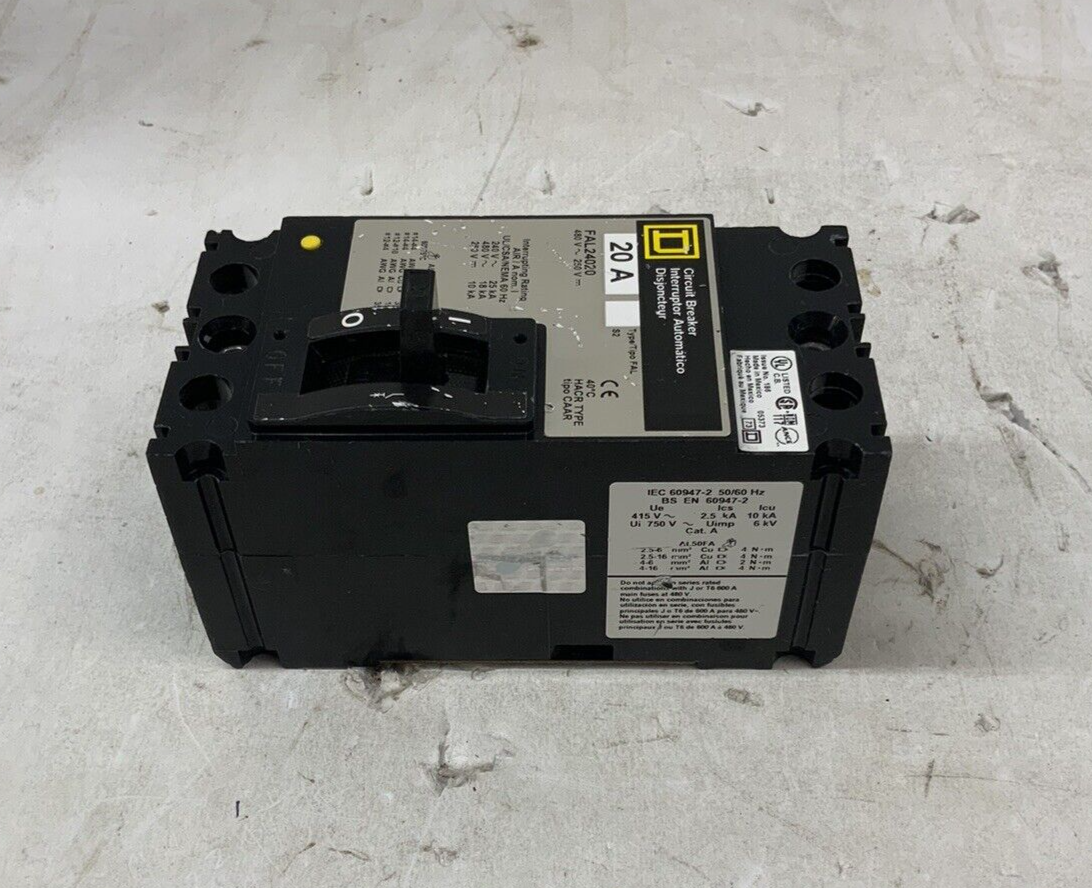 Square D FAL24020 Used