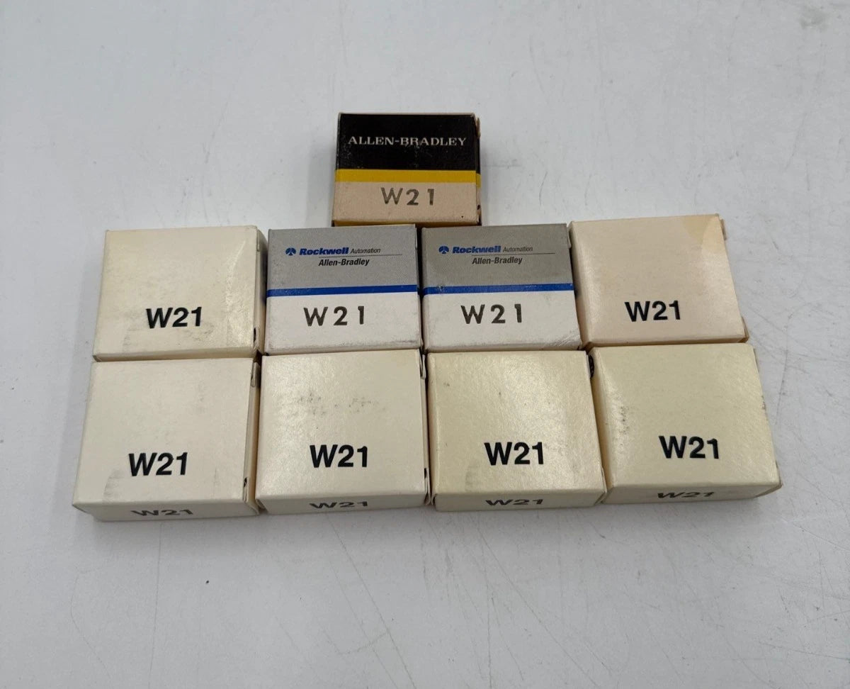 9PC Lot Allen Bradley W21 Thermal Overload Relay Heater Element Unit W-21 New