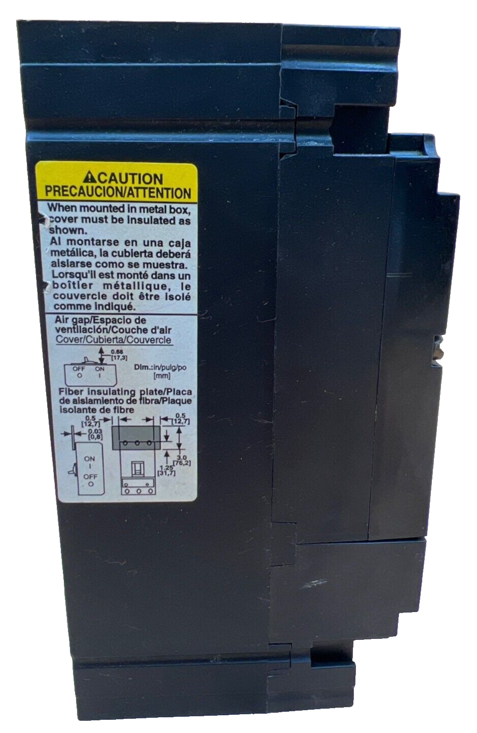 Square D HDL36015 Used