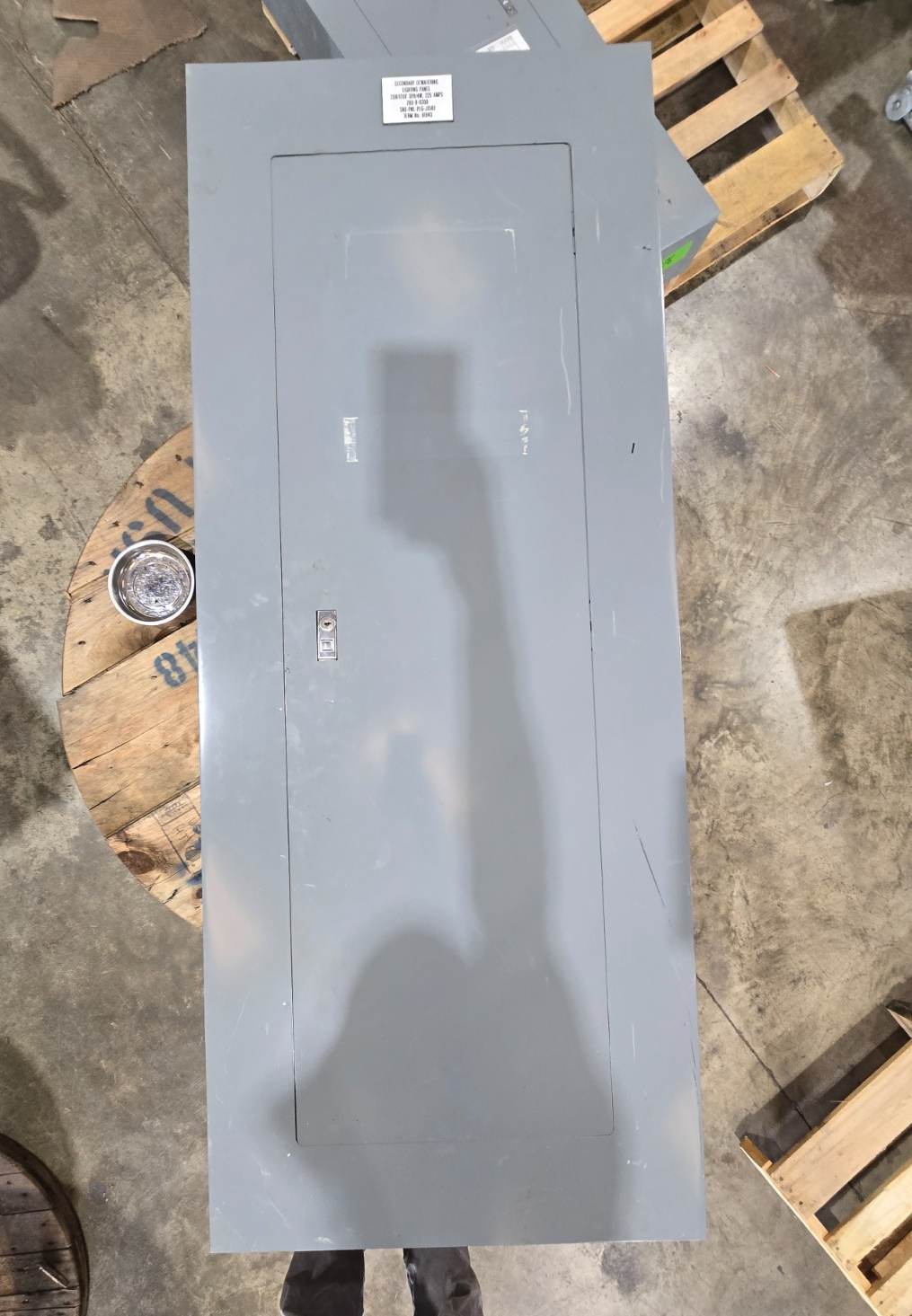 Square D NQ442L2C Panelboard 225A 240V 3PH 4W 42 Cir MCB Panel QJL32150 150 Amp Used