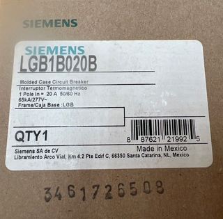 Siemens LGB1B020B New