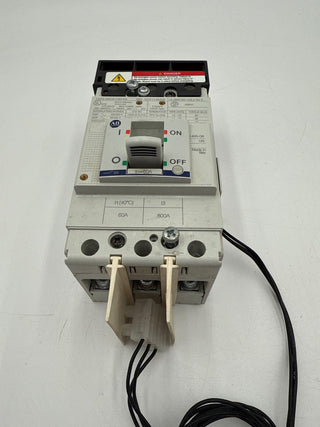 Allen Bradley 140G-G6C3-C60-KA Circuit Breaker 60A 3P 600V 140G 60 Amp 3 Pole Used