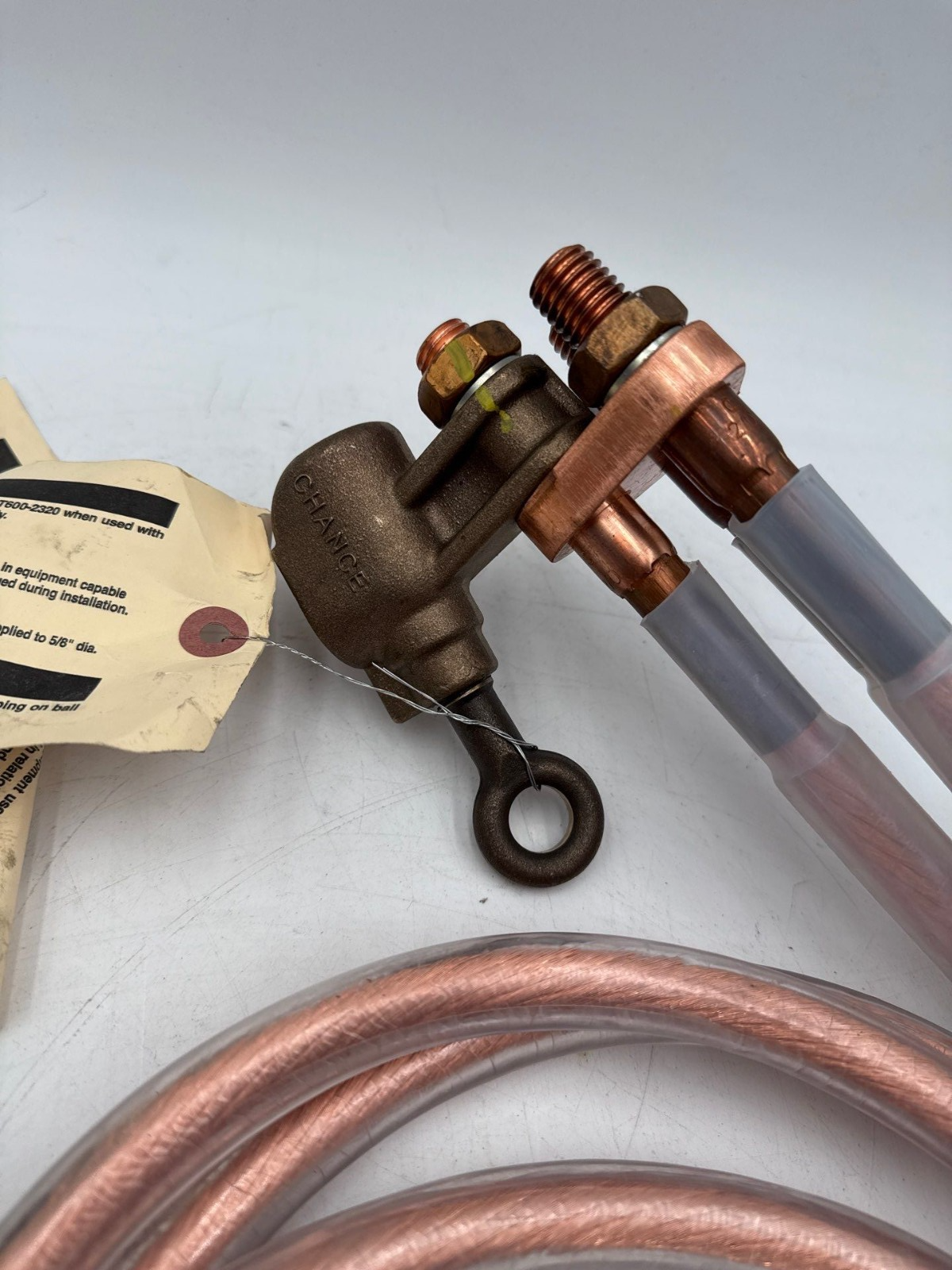 6' Chance T6002246 3-Leg 2/0 Ground Set Cluster C600-2100 Ball Socket Clamp New