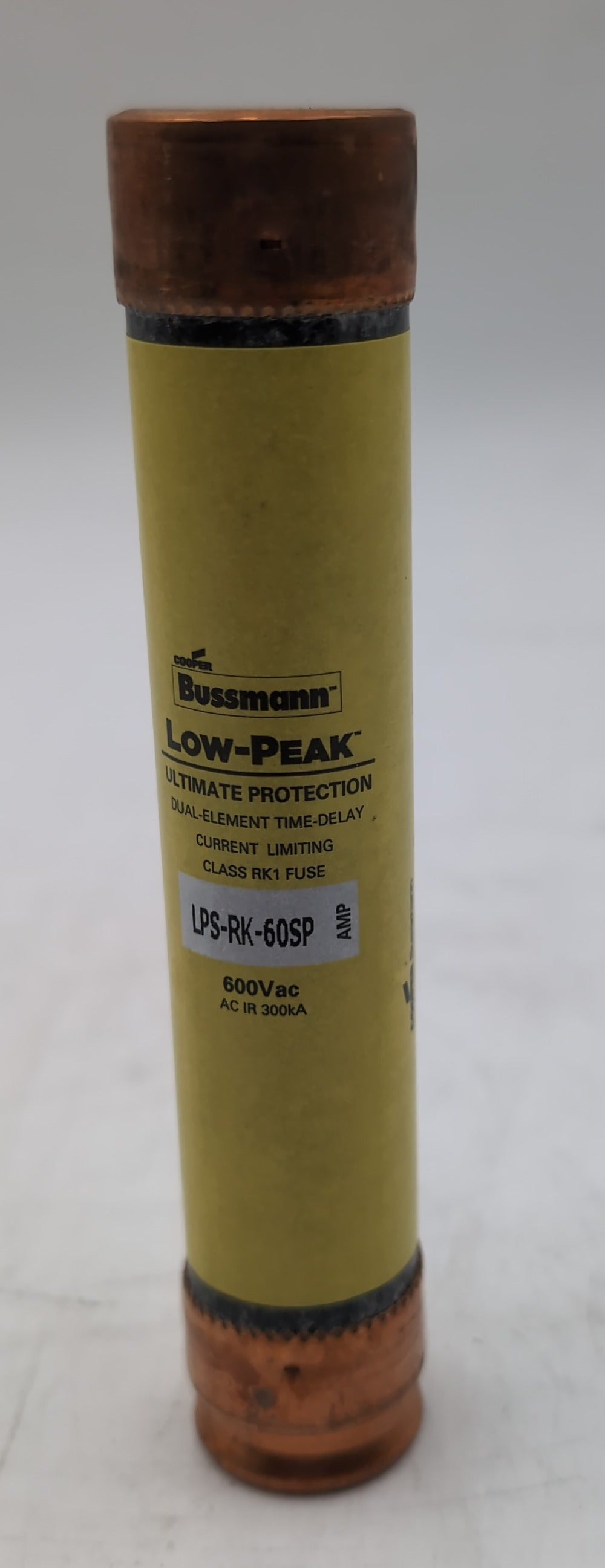 Bussmann LPS-RK-60SP Low-Peak Fuse | 60 Amp 600V Class RK1 Dual-Element TD NEW New