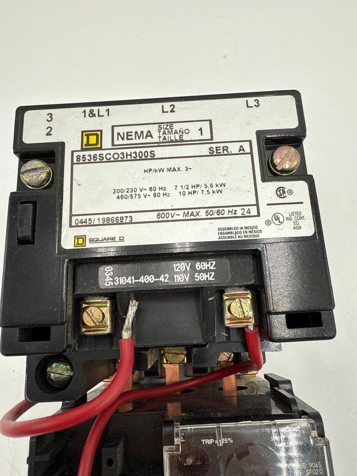 Square D 8536SC03H300S Used