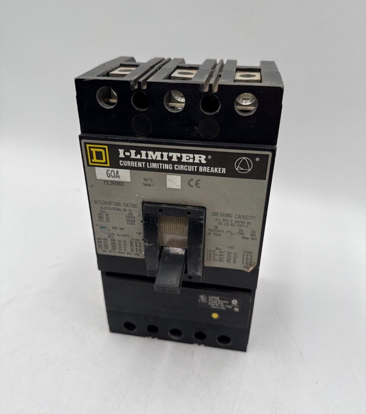 Square D FIL36060 Used