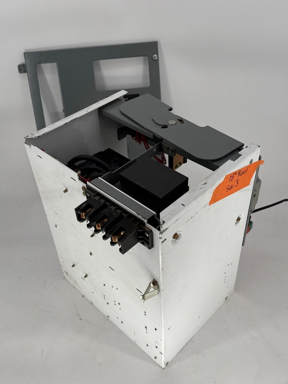 Square D Model 6 18" 100A Fused Combo MCC Bucket Size 3 Starter 8536SEO1S 100Amp Used