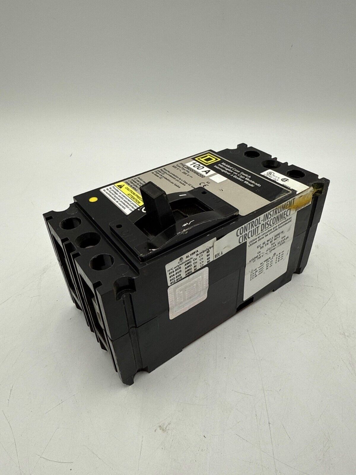 Square D FHL26000M4200 Used