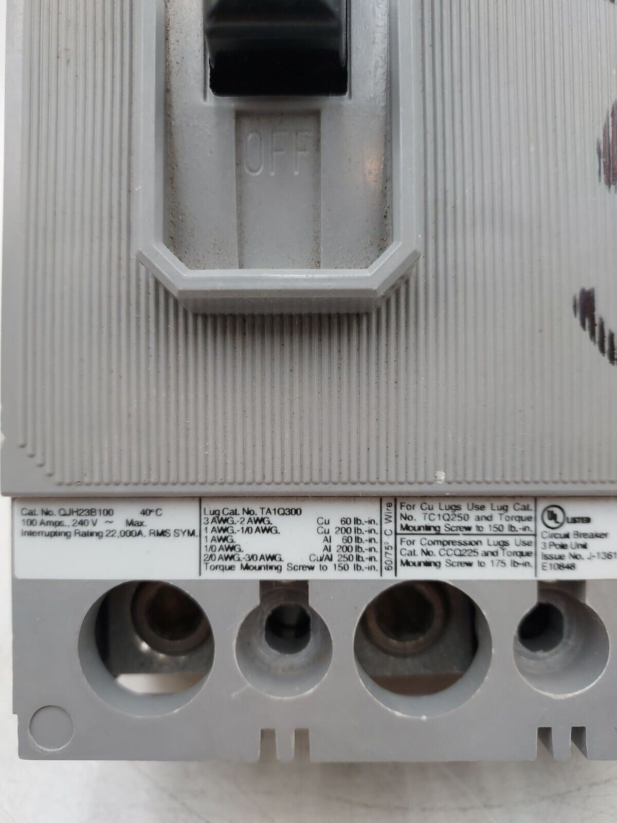 Siemens QJH23B100 New