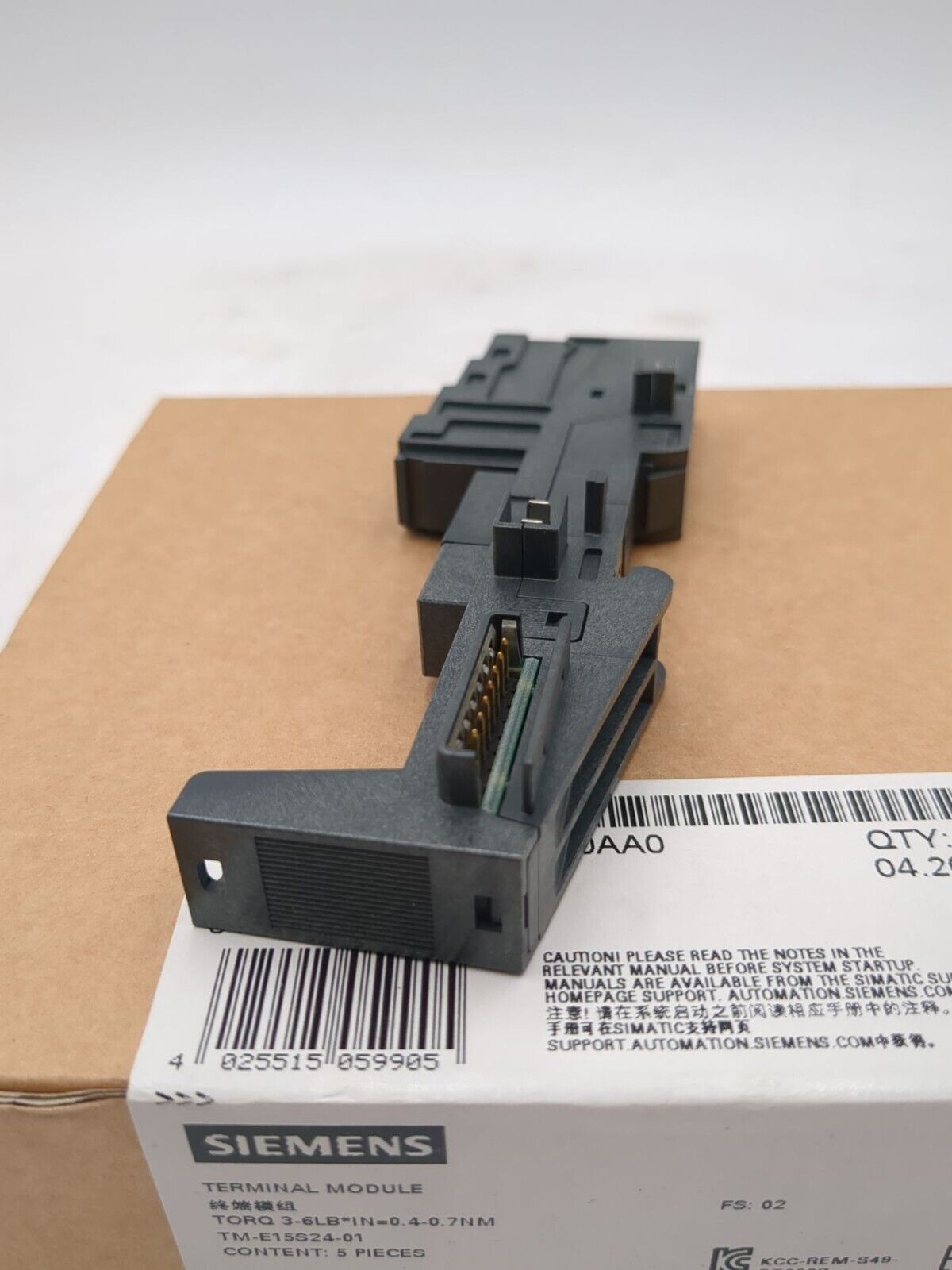 Siemens 6ES7193-4CB20-0AA0 New