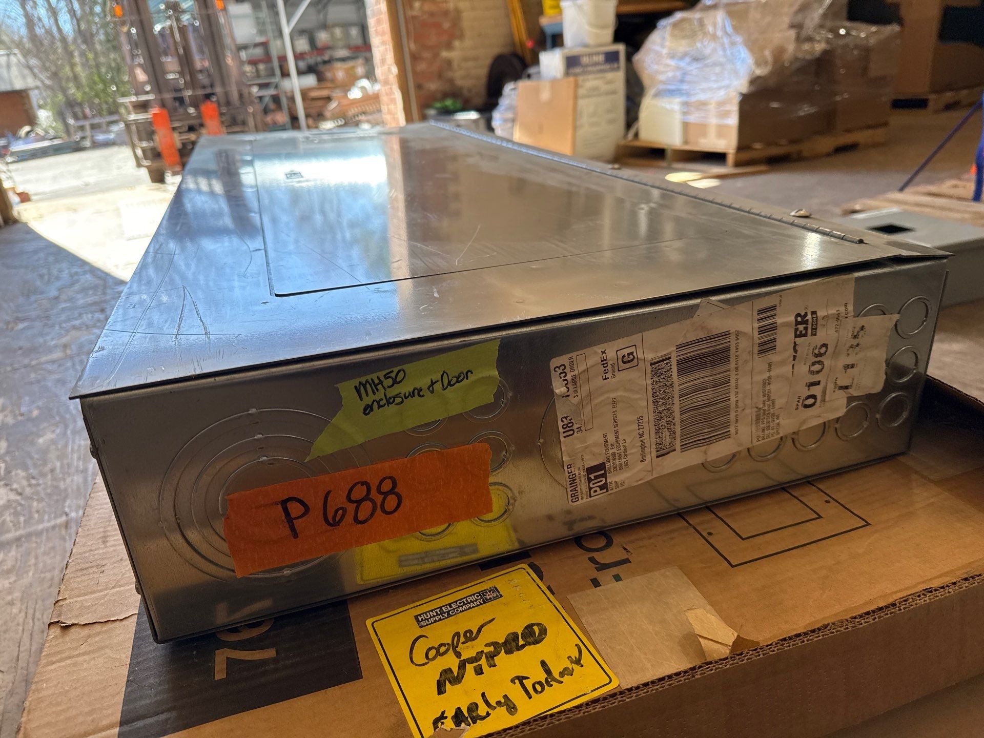 Square D NF Panelboard 30A 480Y/277V 3PH 4W 42 Space Main HJP36030 MCB Indoor New