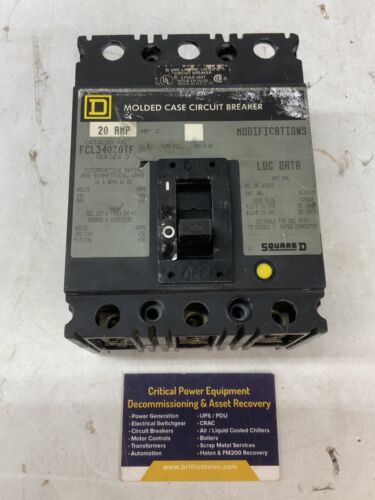 Square D FCL34020TF Used