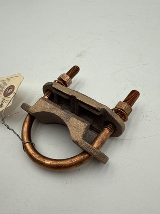 Burndy GAR184C Mechanical Grounding Connector 8-4CU 2IPS New