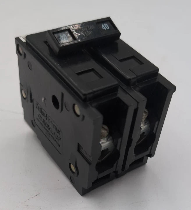 Eaton Cutler Hammer BAB2040H Bolt On Circuit Breaker 40A 2P 240V 1 PH 40 AMP Used