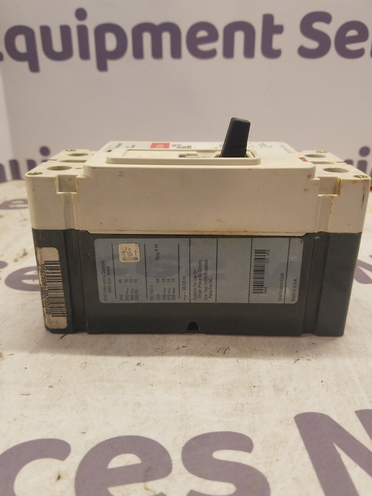 Cutler-Hammer EHD2030L Used