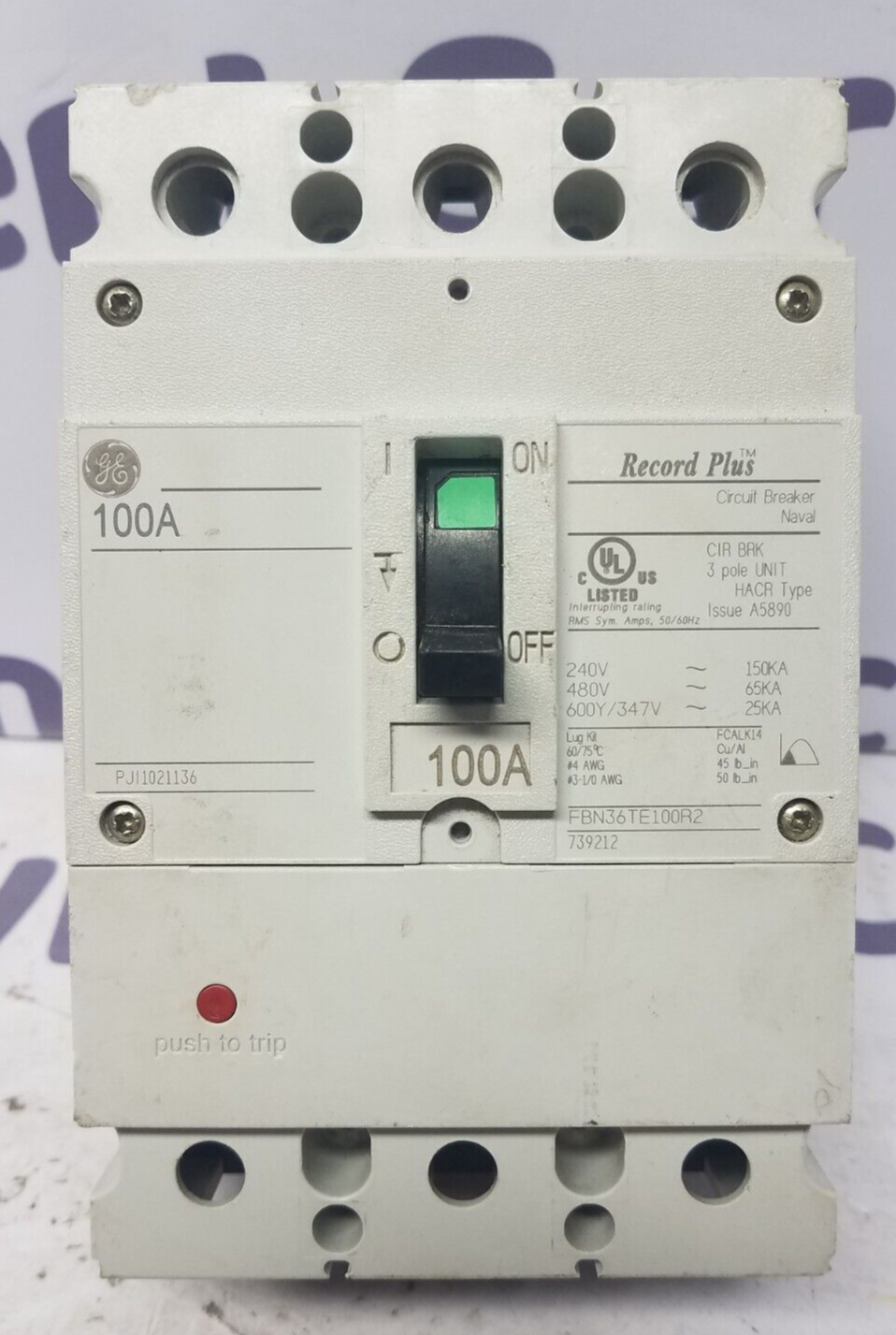 GE FBN36TE100R2 Used