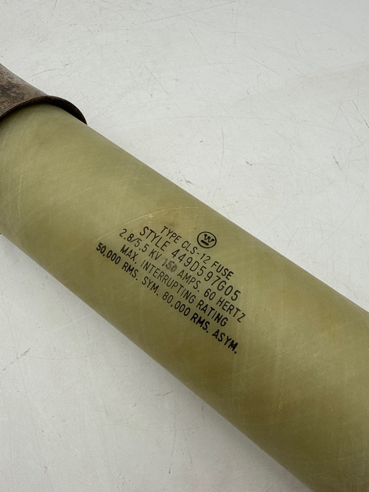 Westinghouse 449D597G05 CLS-12 Current Limiting High Voltage Fuse 150A 5.5kV New