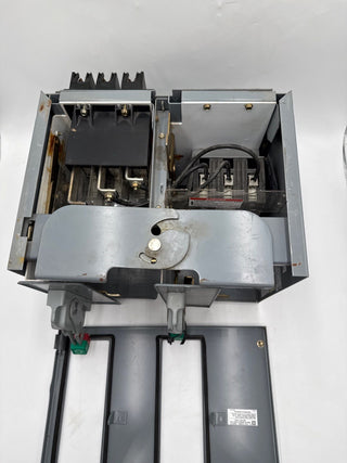 Square D Model 6 12" Dual Twin 15A Feeder MCC Bucket FCP34015 Breaker 15Amp Used