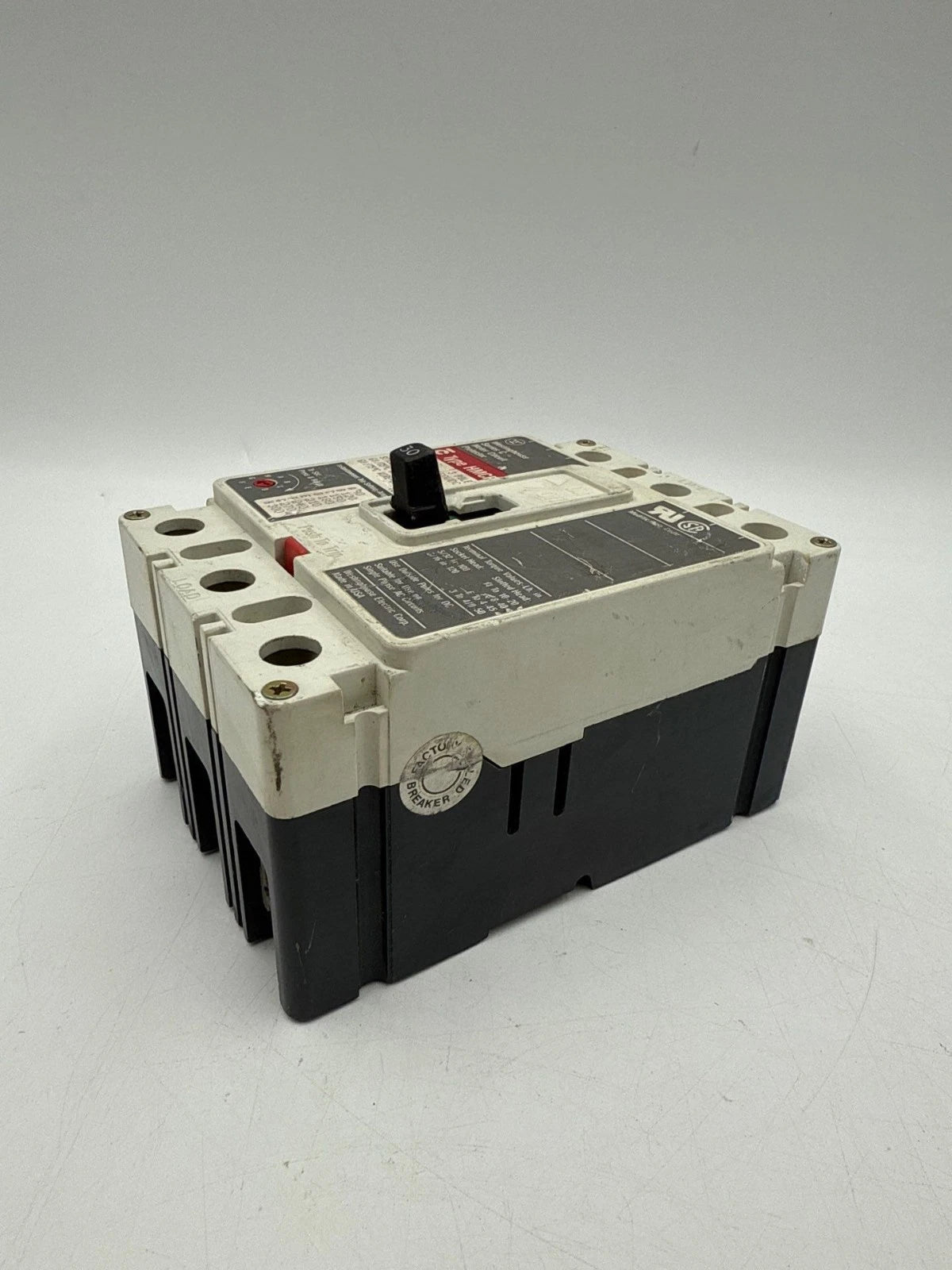 Westinghouse HMCP030H1 Circuit Breaker 30A 3P 600V 3PH HMCP 30 Amp 3 Pole Used