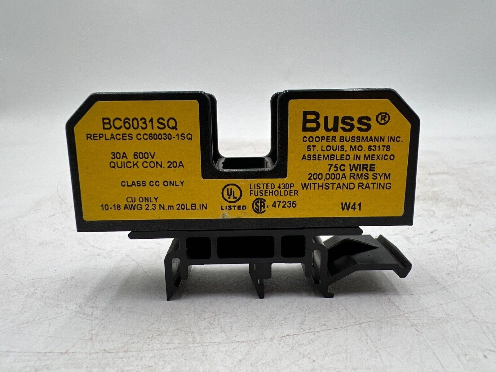 Bussmann BC6031SQ New