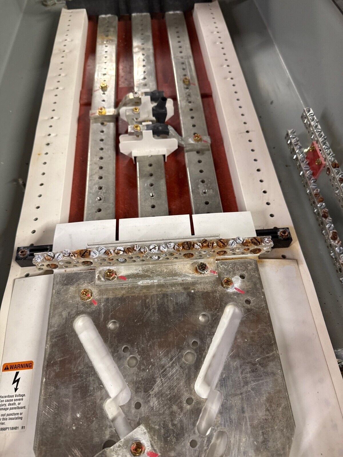 Eaton PRL3a Panelboard 400A 480/277V 3PH 4W 18 Circuit MLO 3R Outdoor Encl P287 Used