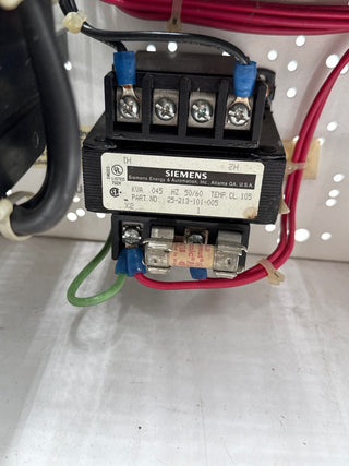 Siemens Model 95 12" 40A Combo MCC Bucket Size 2 3TF46 Starter ED63A040 Used
