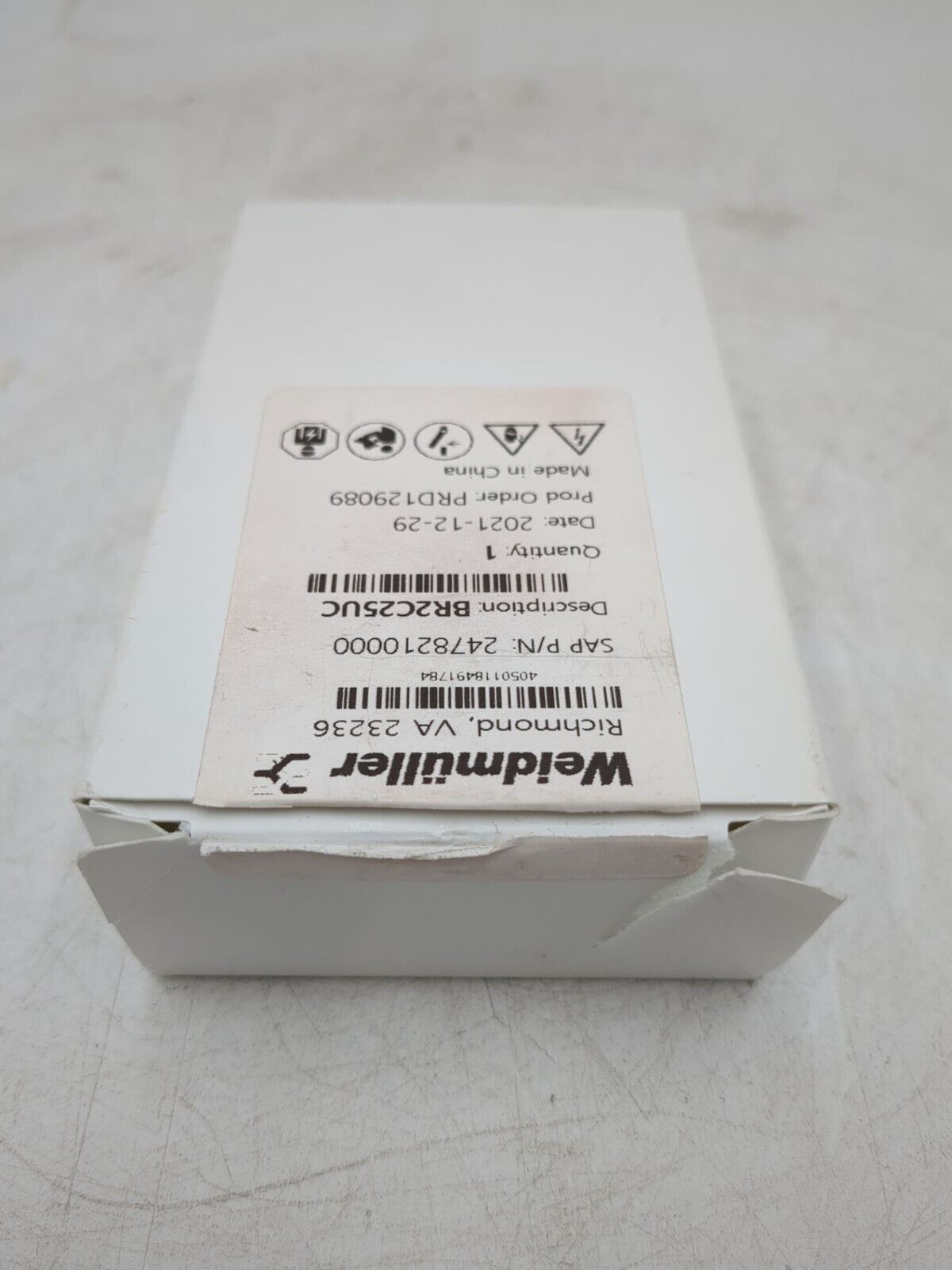 WEIDMULLER BR2C25UC New