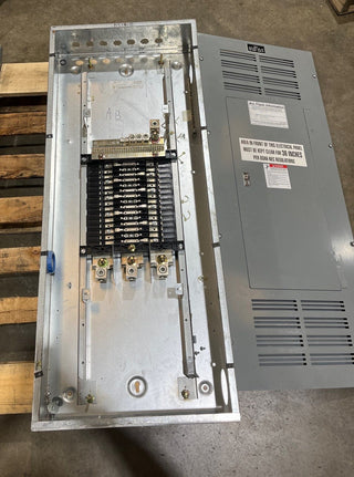 Square D NQOD430L400 Panelboard 400 Amp 3PH 208/120V 4W 30 Cir MLO Panel 400A Used