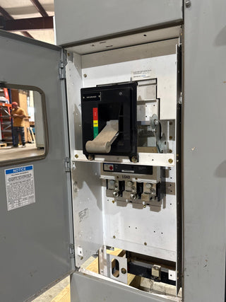 Eaton Freedom 2100 30" 800A Main MCC Bucket 800 Amp Breaker HMDL3800 Used