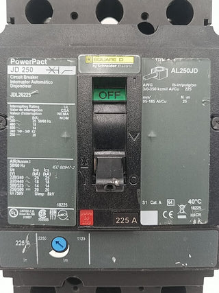 Square D JDL26225 Used