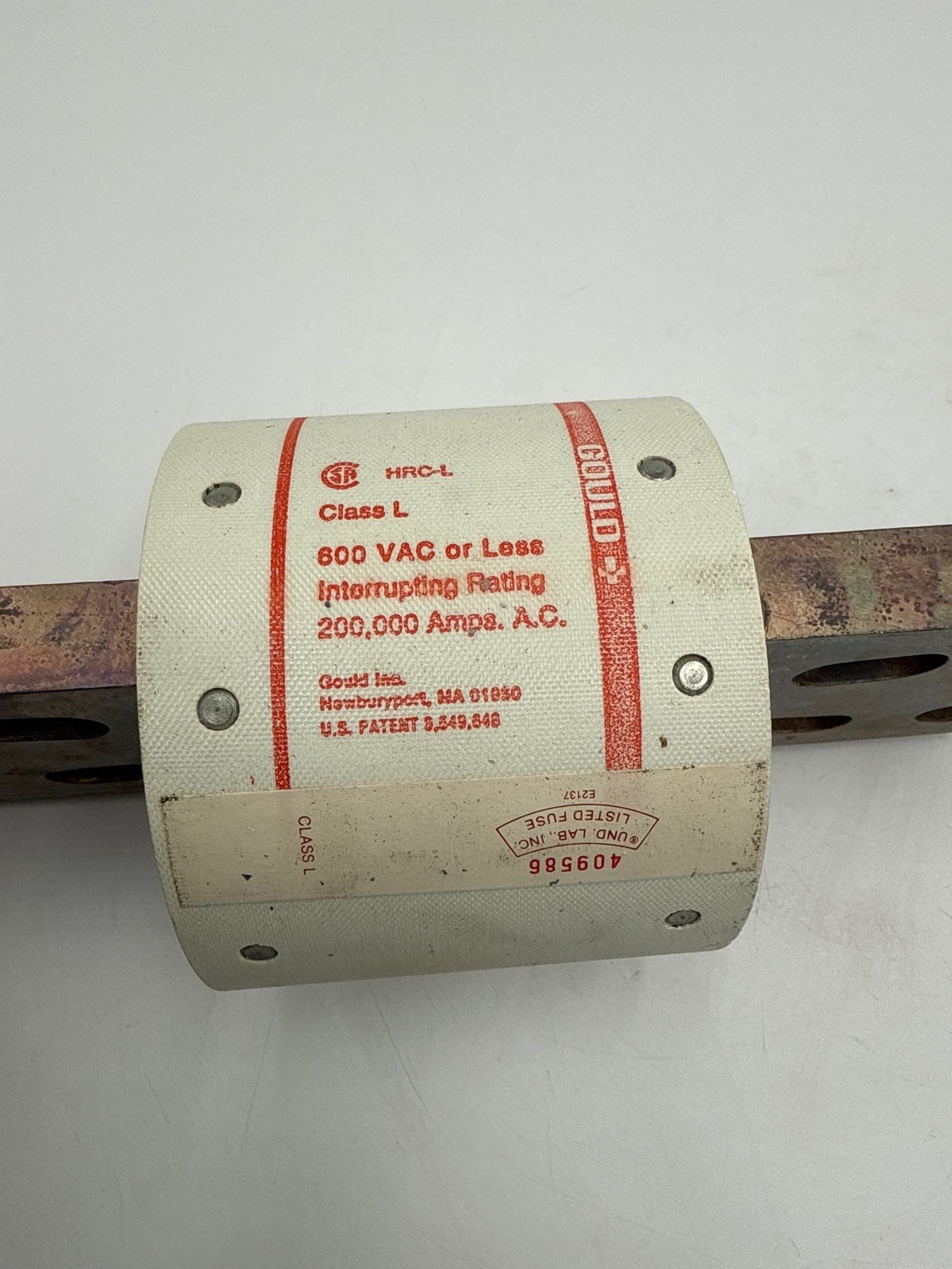 Gould A4BY2500 Fuse Amp Trap 2500A 600V Form 480 Class L 2500 Amp New