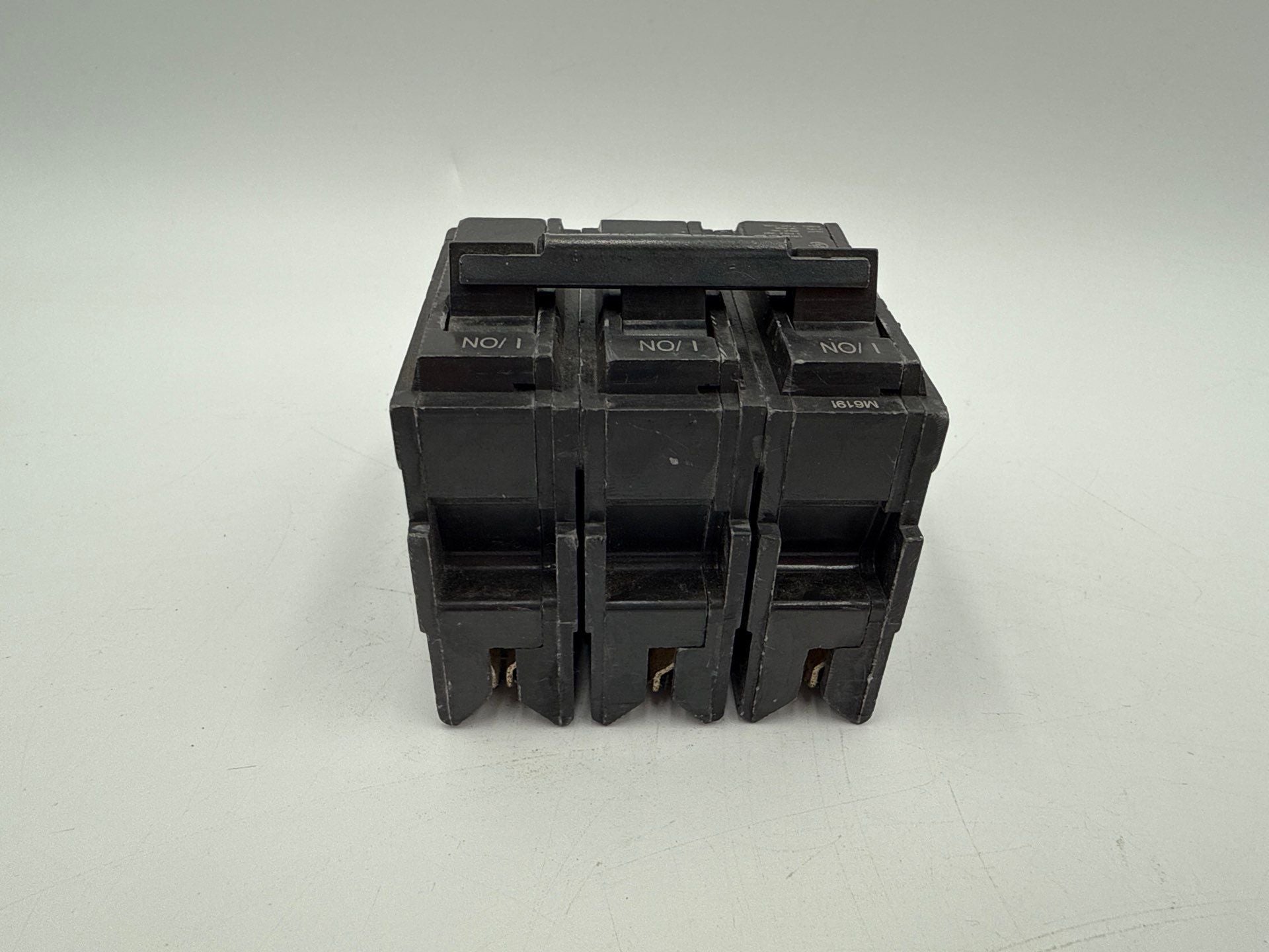 GE THQL32015 Plug On Circuit Breaker 15A 3P 240V THQL 15 Amp 3 Pole Used