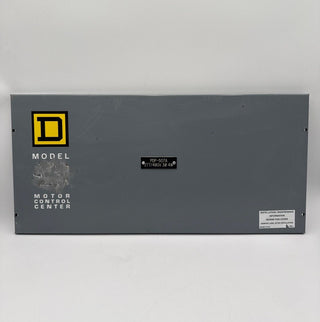 Square D Model 6 MCC 11-3/4" x 24-1/2" Blank Filler Plate Motor Control Center Used