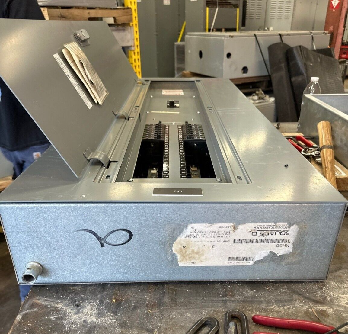 Square D NQOD442M225 NQOD Panelboard 225A 208Y/120V 3PH 42Cir 4W Indoor Encl MCB P343 Used