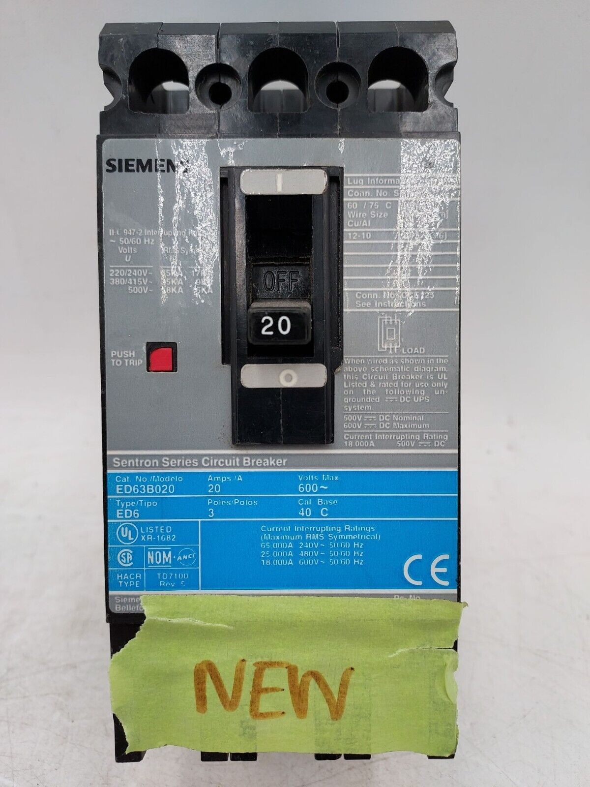 Siemens ED63B020 New